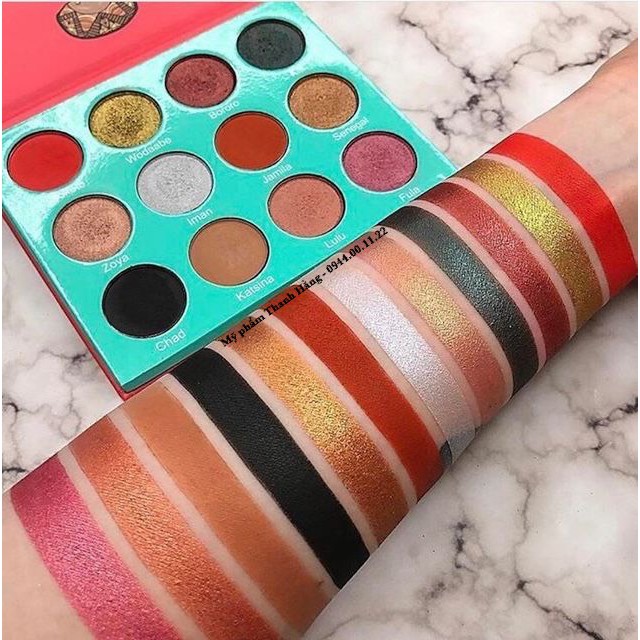 BẢNG PHẤN MẮT JUVIA’S PLACE THE SAHARAN PALETTE CHÍNH HÃNG - 5275