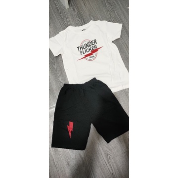 Bộ tay ngắn quần short cho bé trai thun cotton 100% chính phẩm hàng shop(size đại)sale