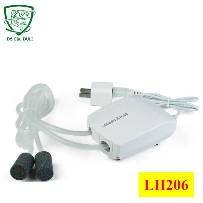 Máy sục oxy hồ cá , sục khí bể cá USB chuyên dụng LH loại ổ đơn , ổ kép cao cấp LK-9