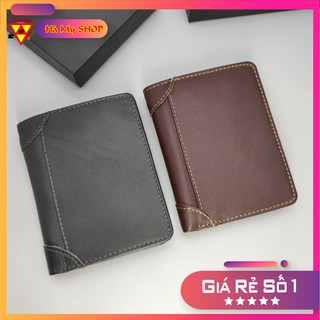 [Free Ship]  Ví Da Nam Bo 2 Đầu Nhỏ Gọn Da Bò Xịn Cao Cấp (Bảo Hành 12 Tháng)