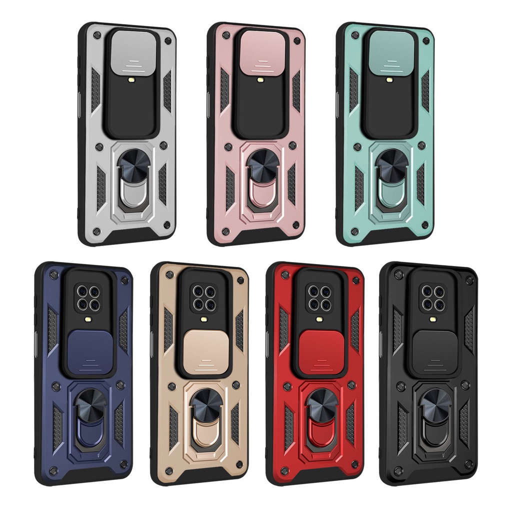 Ốp Điện Thoại Cứng Có Nắp Trượt Bảo Vệ Camera Cho Xiaomi 12T Pro 12T 11T Pro Redmi 9T 10 Mix 4 Note 9 9S Poco M3