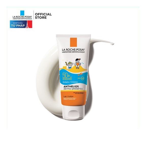 Kem chống nắng dạng sữa  dành cho trẻ em  SPF50+ UVB & UVA La Roche-Posay Anthelios Dermo Kid 100ml | WebRaoVat - webraovat.net.vn