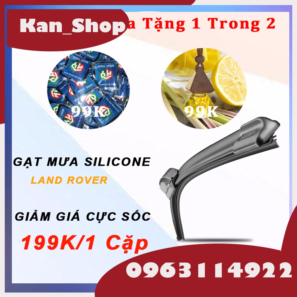 Gạt Mưa Silicone Cho Xe LAND ROVER: DEFENDER, DISCOVERY, DISCOVERY SPORT, FREELANDER, ROVER EVOQUE, 