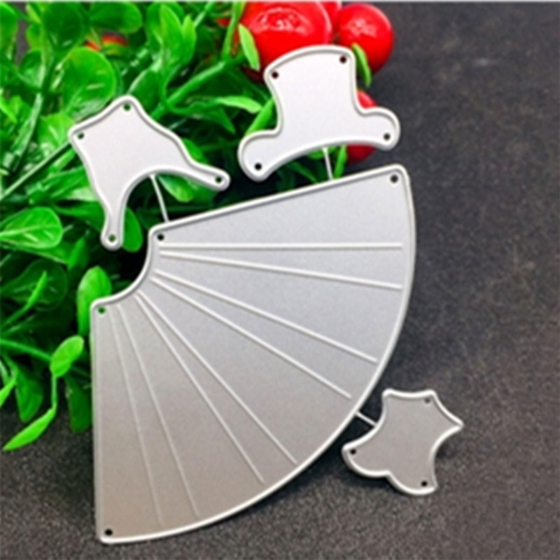 Khuôn Cắt Hình Đầm Dùng Trang Trí Thiệp Sinh Nhật / Scrapbook DIY