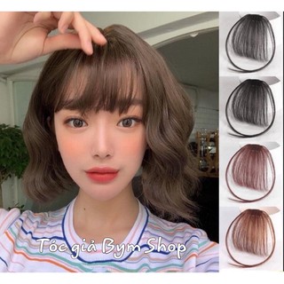 Kẹp mái thưa bằng tóc thật