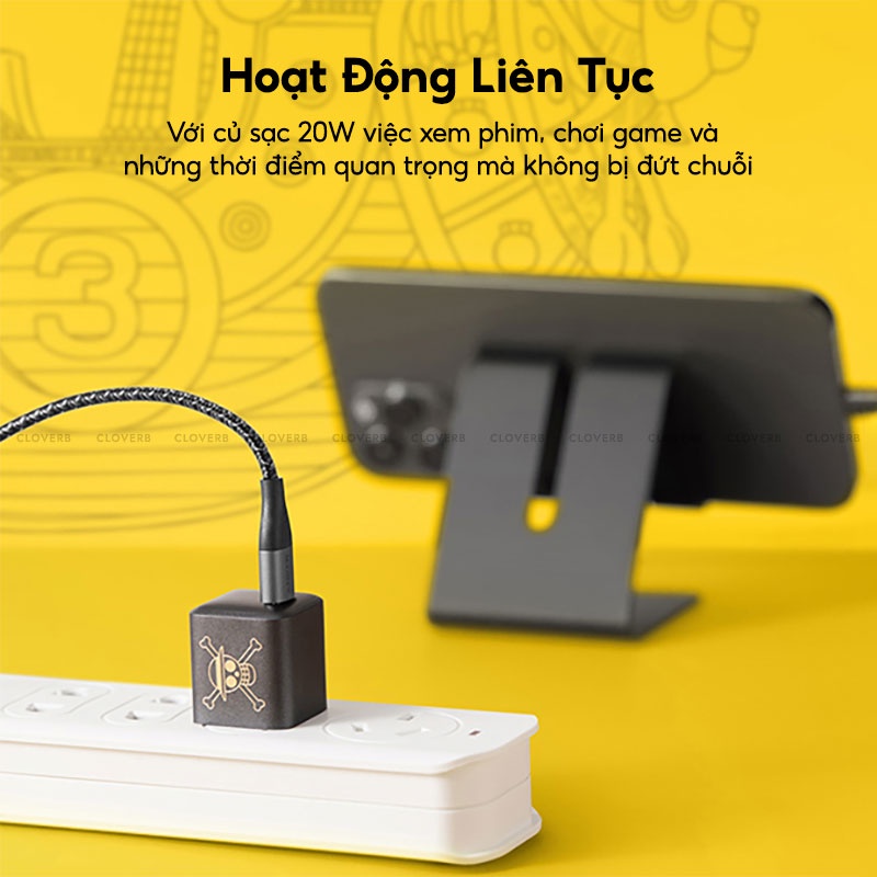 Củ Sạc Nhanh 20w Anker One Piece Thiết Kế Nhỏ Gọn Chip Sạc Thông Minh Ổn Định Không Nóng Bảo Vệ Pin Cho iP 13  Pro Max