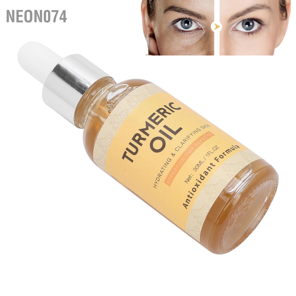 ☀ Neon074 Dầu dưỡng ẩm căng bóng sáng da Oil 30ml Tinh chất làm sáng da Lanthome Anti ‑ Wrinkles Facial Serum 30ml