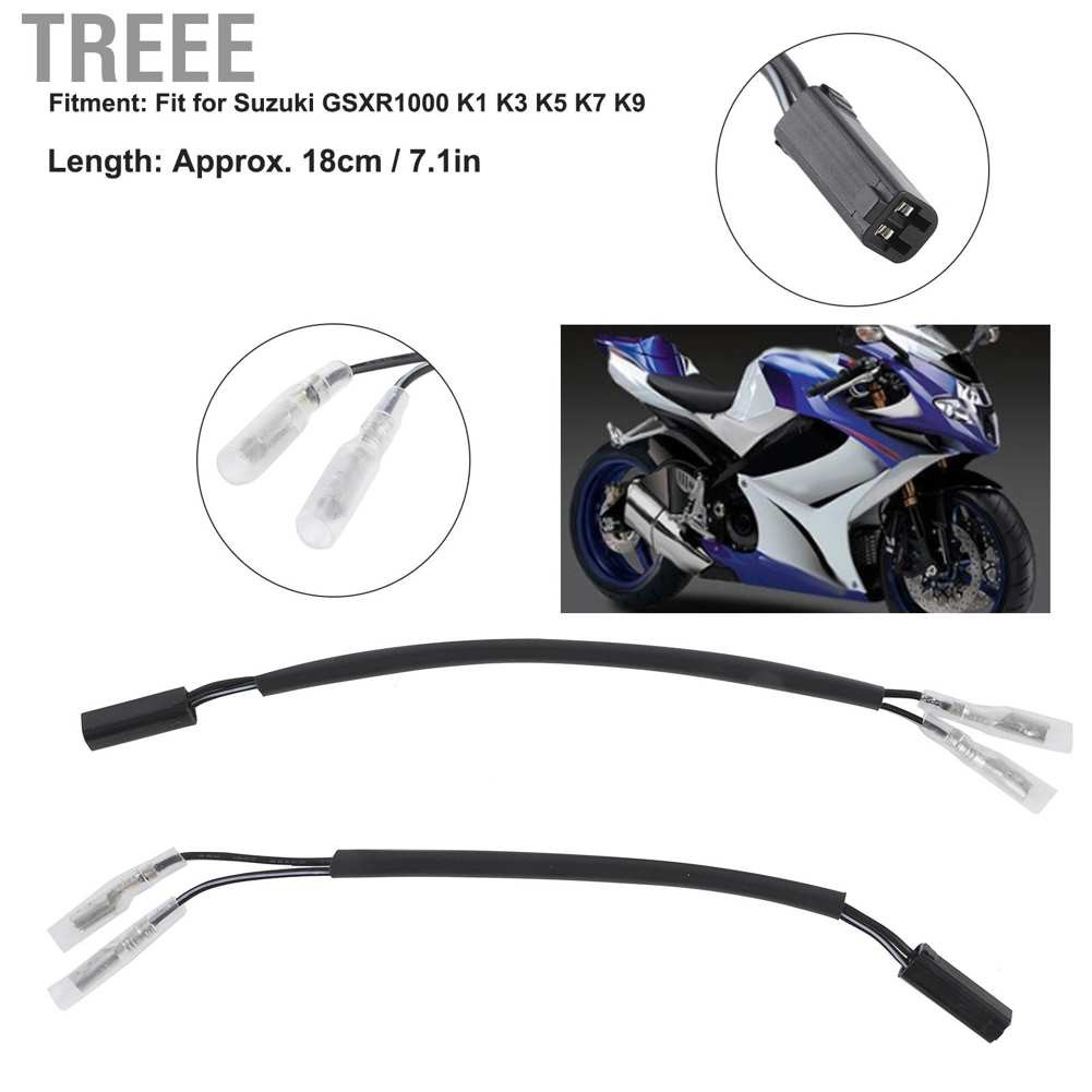 Set 2 Phích Cắm Chuyển Đổi Cho Suzuki Gsxr1000 K1 K3 K5 K7 K9