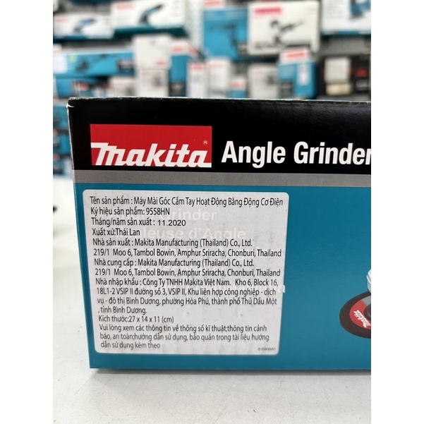 Máy mài góc cầm tay bằng điện Makita 9558HN