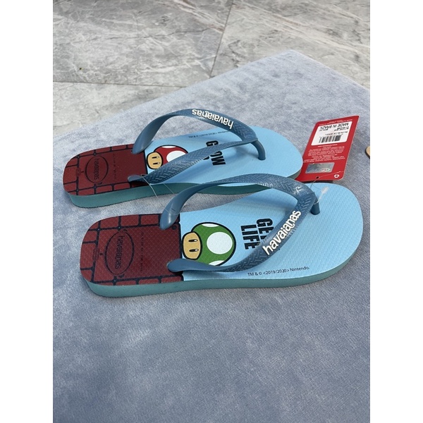 HAVAIANAS FOR MEN - Dép nam Logo Mario [CHÍNH HÃNG ]