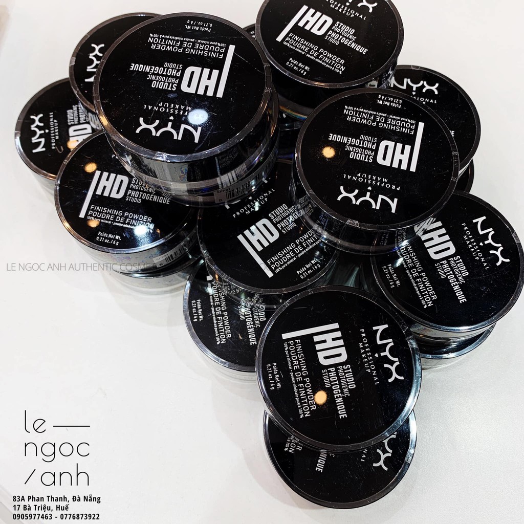 Phấn phủ dạng bột NYX HD Studio Photogenic Finishing Powder