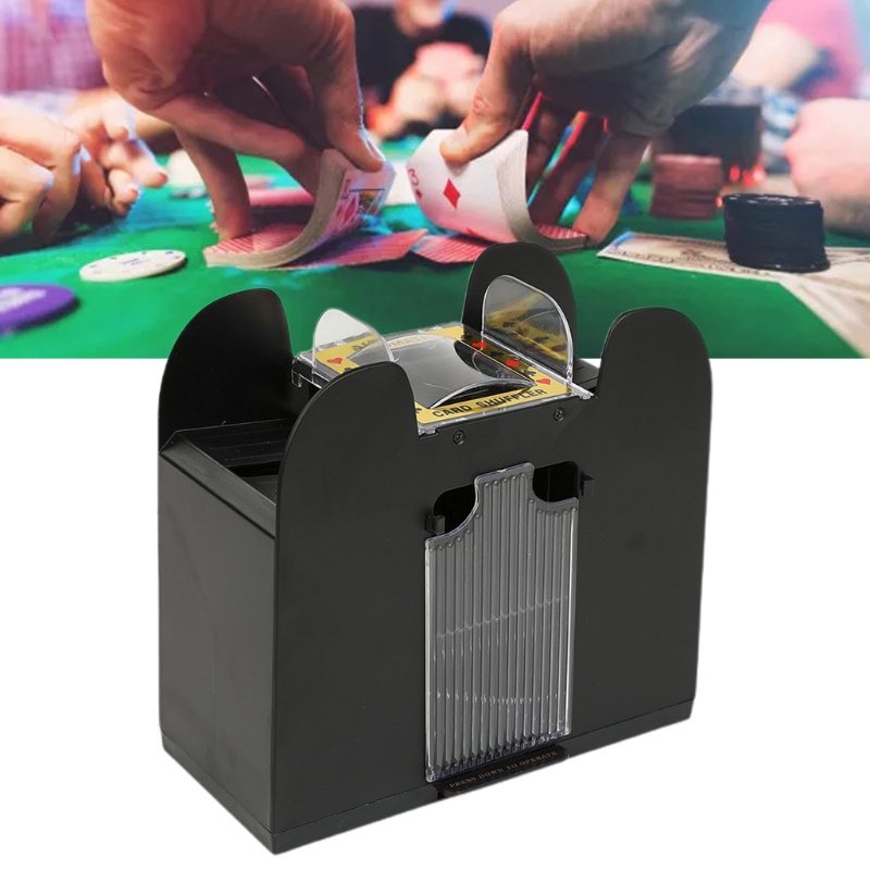 Bộ 6 Thẻ Game Casino Shuffler Chuyên Nghiệp