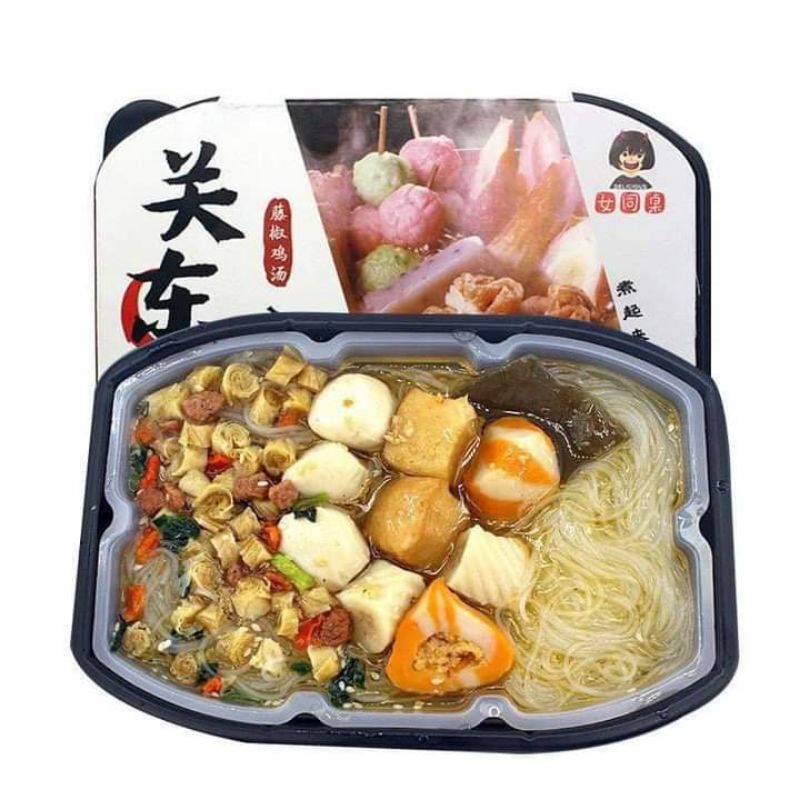 LẨU VIÊN TỰ SÔI XIÊN QUE, CÁ VIÊN