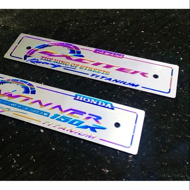 BẢNG TÊN TITAN CHỮ EXCITER