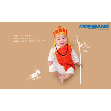 Sét đồ chụp ảnh 4 thầy trò đường tăng cho bé siêu đáng yêu!!!
