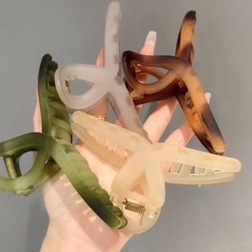 Kẹp Tóc Cỡ Lớn Thời Trang Mùa Hè Hàn Quốc Cho Nữ