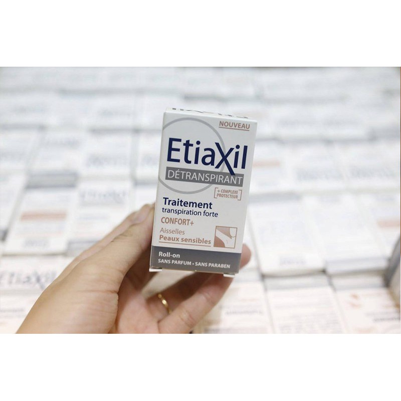 Lăn Khử Mùi Etiaxil Confort+ Peaux Sensibles Ngăn Mồ Hôi, Hôi Nách 15ml Dành Cho Da Đặc Biệt Nhạy Cảm (Nâu) | BigBuy360 - bigbuy360.vn