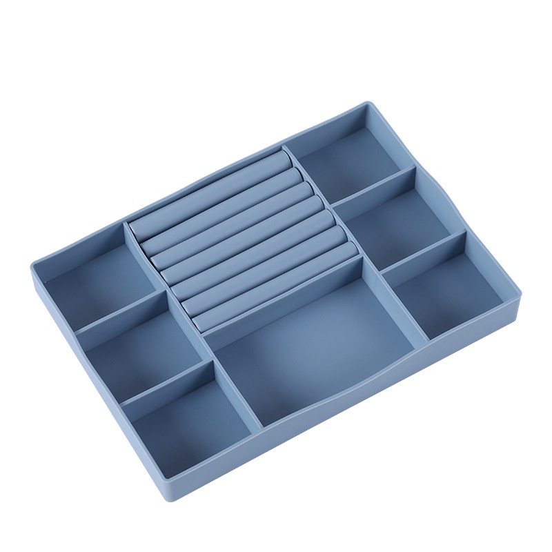 Hộp Silicone Đựng Trang Sức Để Bàn Nhiều Ngăn Sáng Tạo
