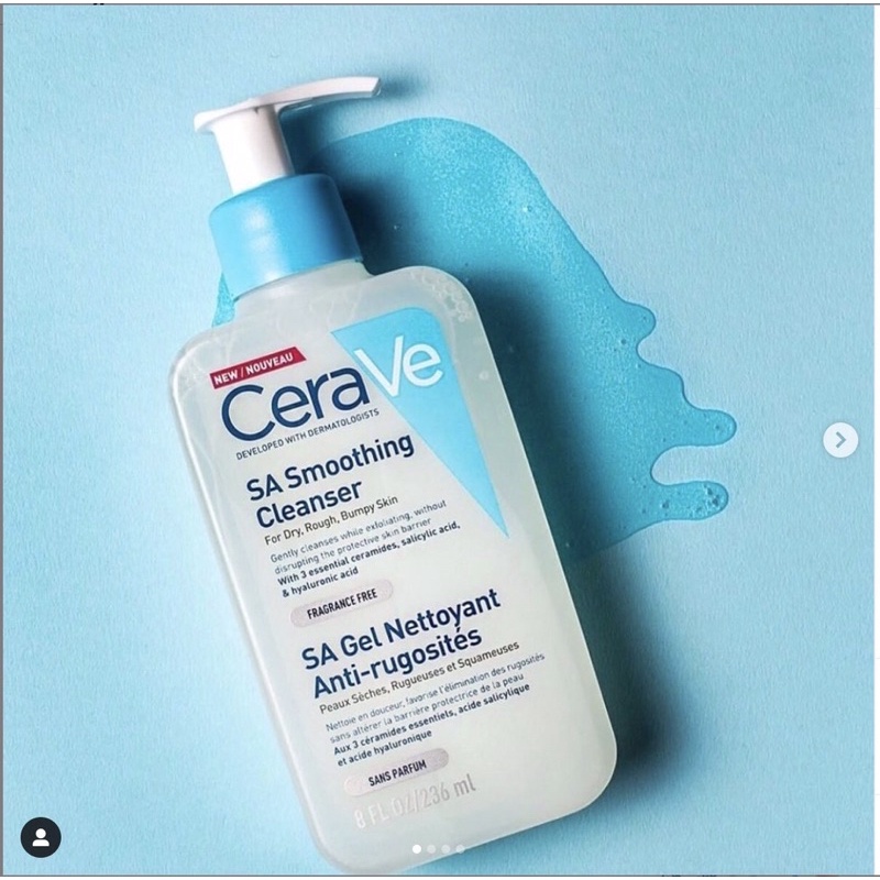 Sữa rửa mặt cho da nhạy cảm CERAVE bản Pháp 236ML