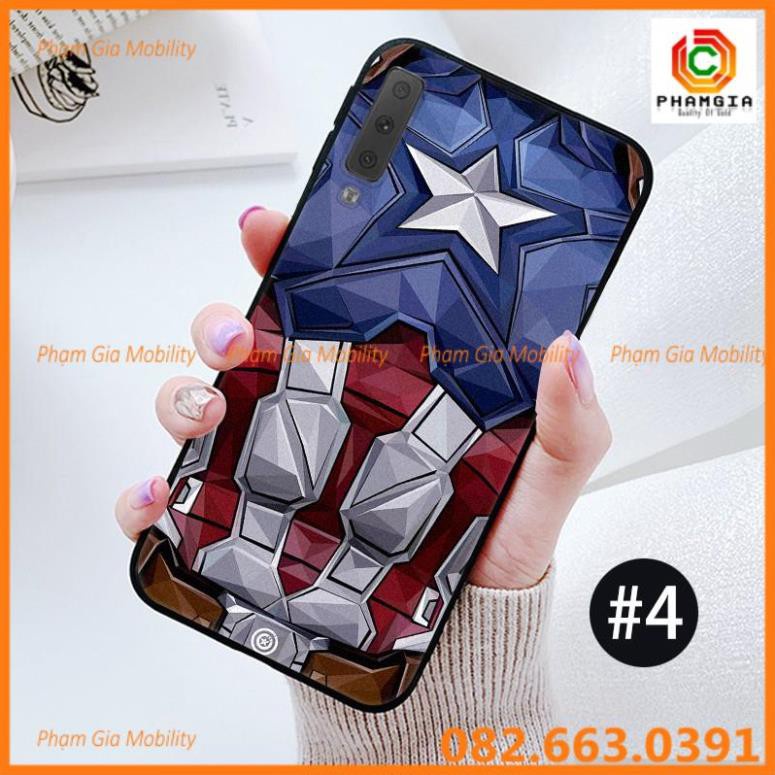 Ốp lưng hình đẹp SAMSUNG A01 2020 A2 CORE J7Pro J7+ A6 A6+ A7 A8 A8+ A8Star 2018 iron man, anh hùng marvel