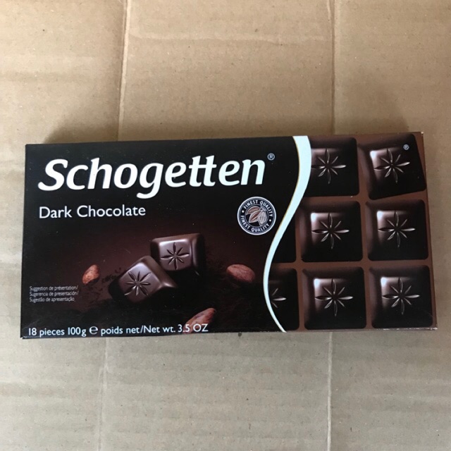 [100 g] Thanh Chocolate Schogetten Dark