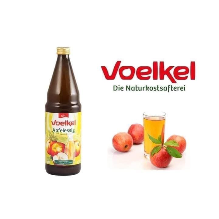 [VOELKEL] Giấm táo hữu cơ (có chứa giấm cái) - 750ml