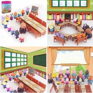 Bộ đồ chơi lớp học heo Peppa
