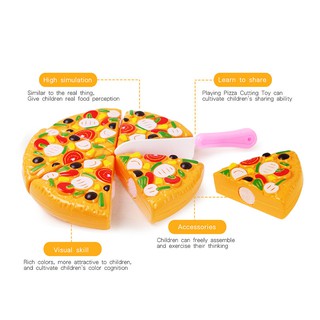 Bộ 6 Miếng Bánh Pizza Đồ Chơi Cho Bé
