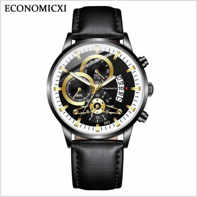 Đồng hồ dây da nam ECONOMIXCI mẫu mới 2020 phong cách thời trang trẻ | BigBuy360 - bigbuy360.vn