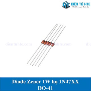 Gói 10 con Diode zener 1W 1N47xx 1N4727A-1N4761A 3.3V-75V DO-41