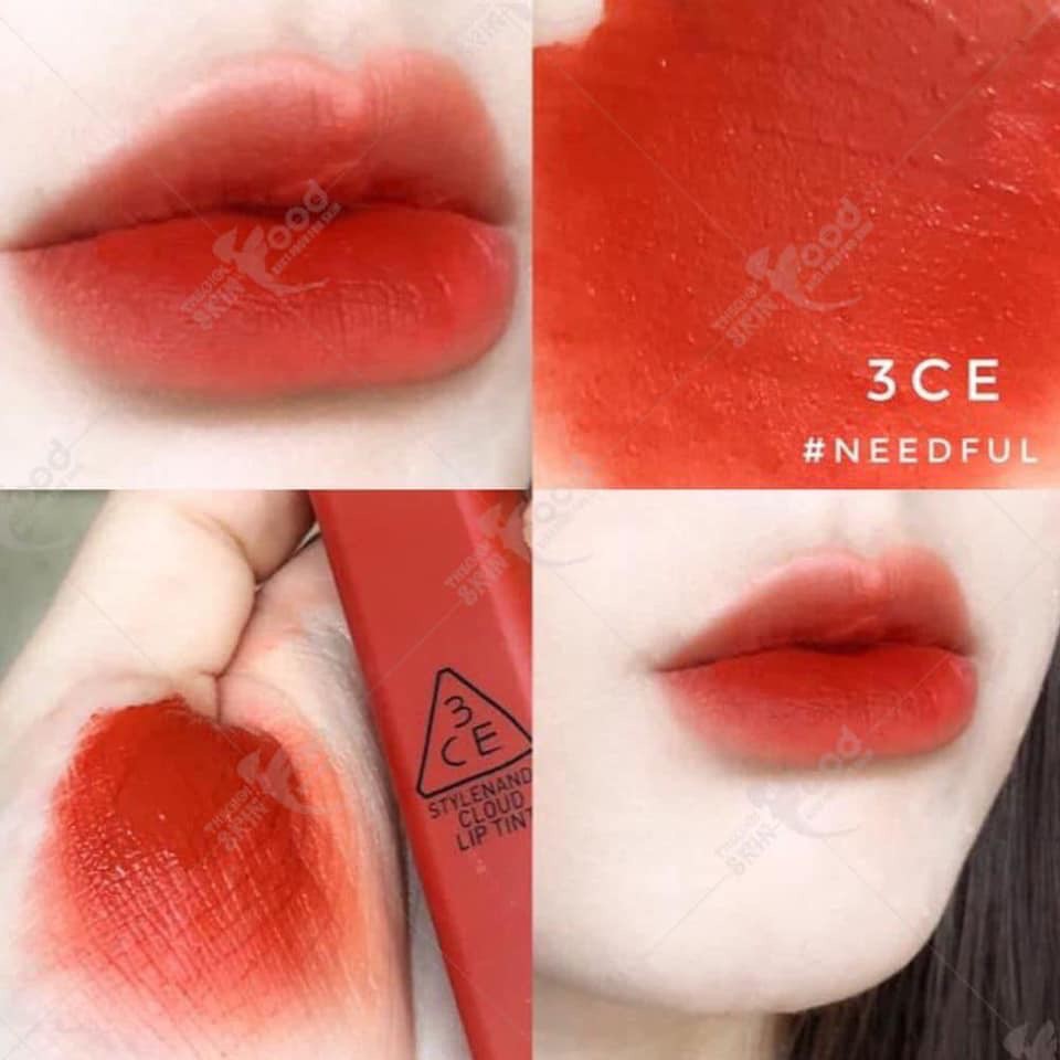 Son Tint Bóng 3CE Cho Đôi Môi Mọng Nước 5g BREAK ME Vintage Bouquet  SON KEM LÌ 3CE CLOUD LIP TINT Mịn Nhẹ Như Mây 4g