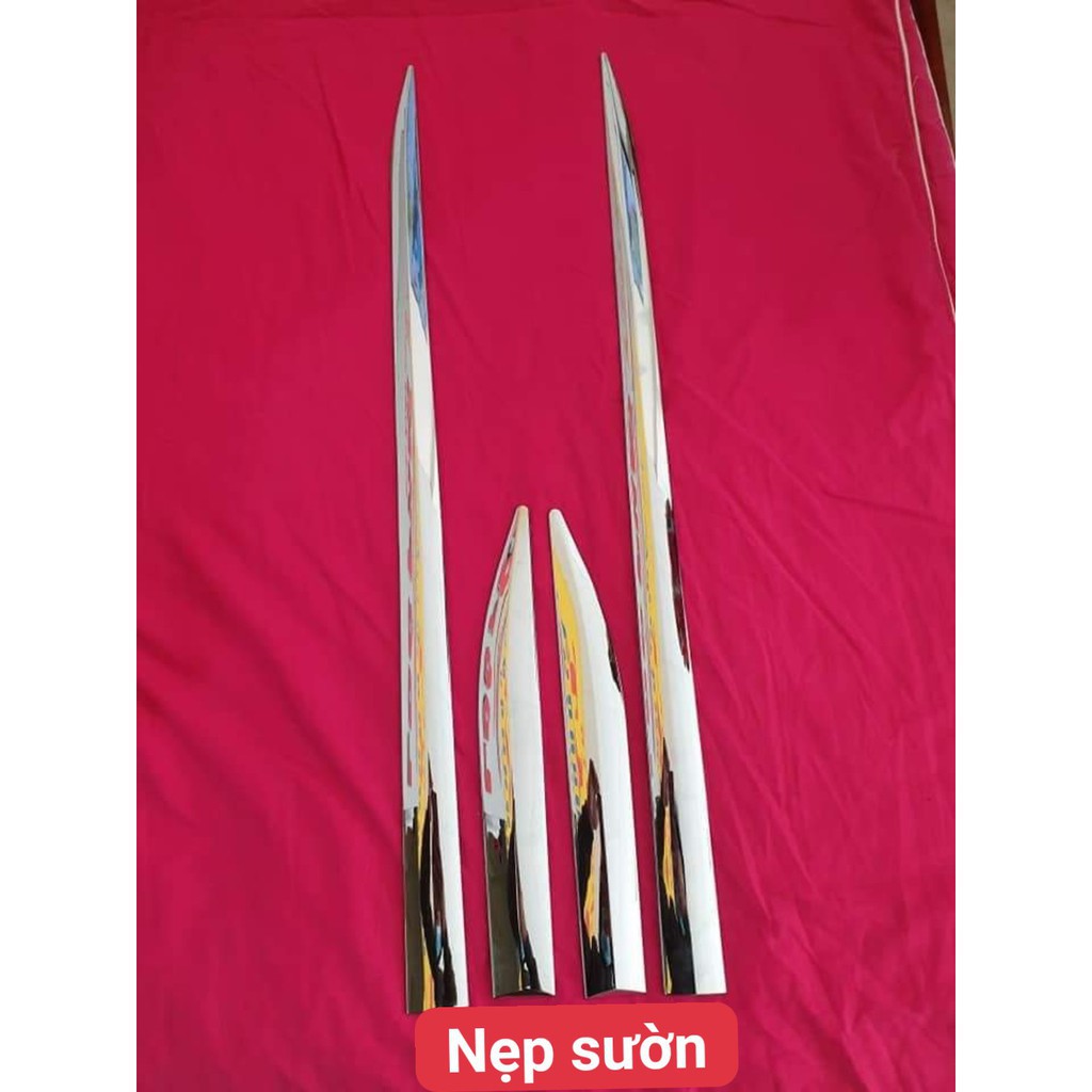 Nẹp Sườn Inox Xe Hyundai KONA 2018 2019 2020 2021 Cao Cấp, Kiểu dáng thể thao cá tính