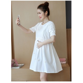 ĐẦM BẦU CÔNG  SỞ  ĐẸP( sau sanh  có dây  kéo  cho bé bú)