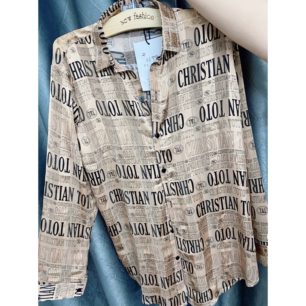 ÁO SƠ MI HỌA TIẾT  - ÁO SƠ MI NỮ  - ÁO SƠ MI SEXY 😍😍 CHẤT MÁTCÓ THỂ MIX VỚI QUẦN BÒ CỰC SEXY FREESIZE DƯỚI 53KG💋💋 | BigBuy360 - bigbuy360.vn