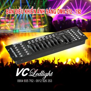 Bàn điều khiển đèn sân khấu dmx 512 - 192