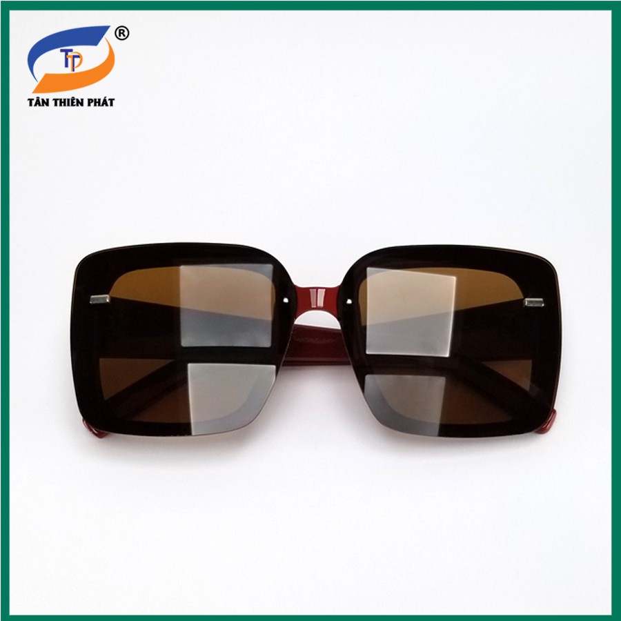 Mắt kính nữ thời trang cao cấp 9906. Gọng to bản ôm mặt, tròng Polarized chống nắng và tia UV