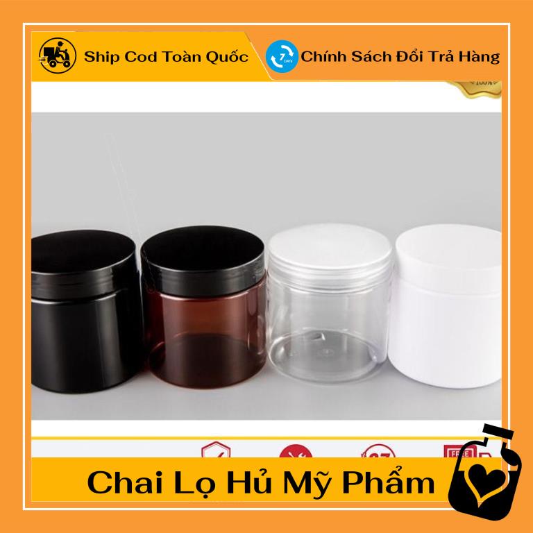 [TOP GIÁ RẺ] Hũ nhựa pet 200g đựng kem, chiết mỹ phẩm ,Xưởng Chai Lọ