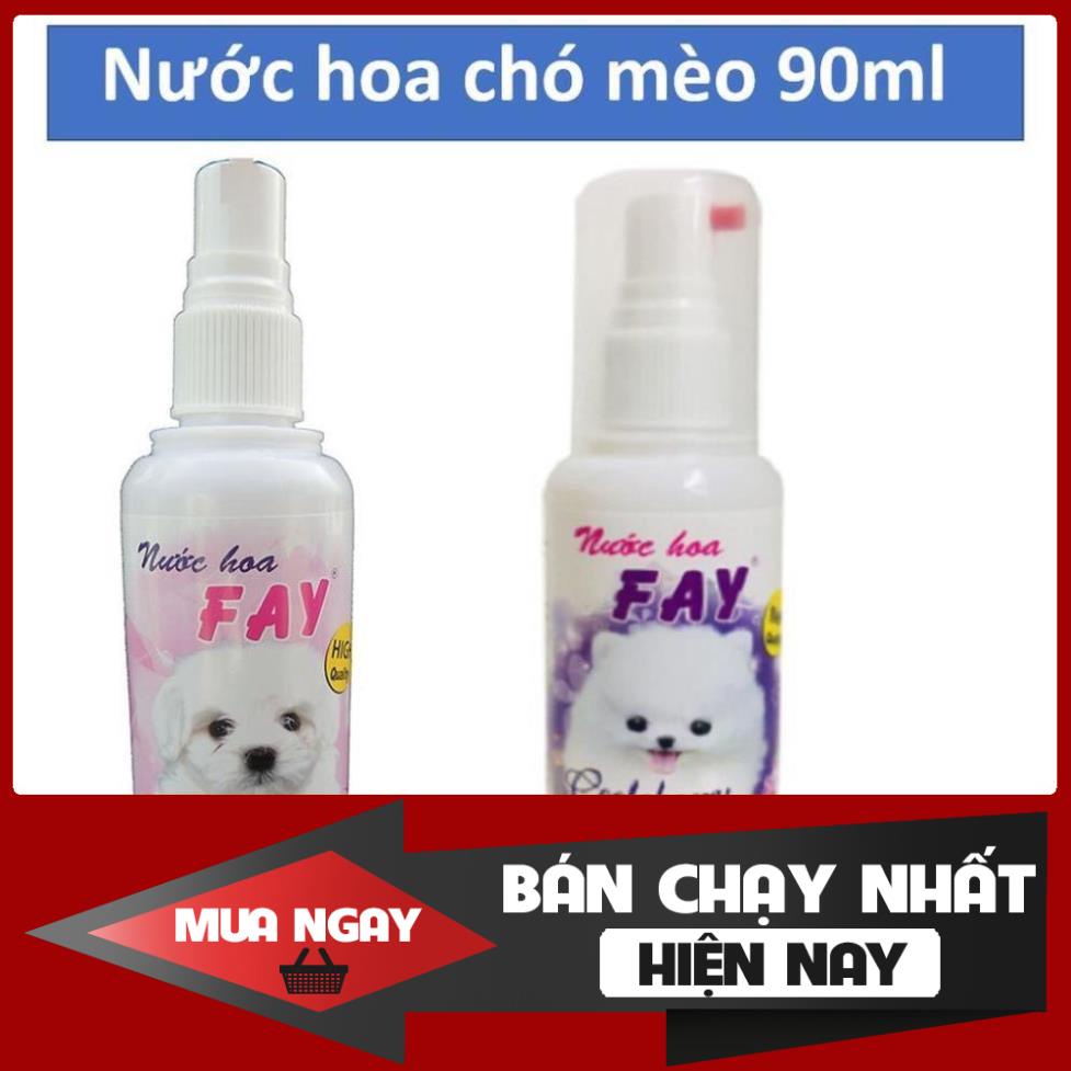 [❌GIÁ SỈ❌] [ HÀNG LOẠI 1 ] Nước hoa Fay cho thú cưng cao cấp dung tích 90ml ❤️