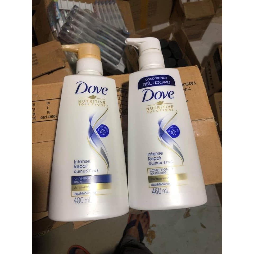 Dầu gội, Kem xả phục hồi tóc Dove Phục Hồi Hư Tổn cho tóc suôn mượt, khỏe đẹp | BigBuy360 - bigbuy360.vn