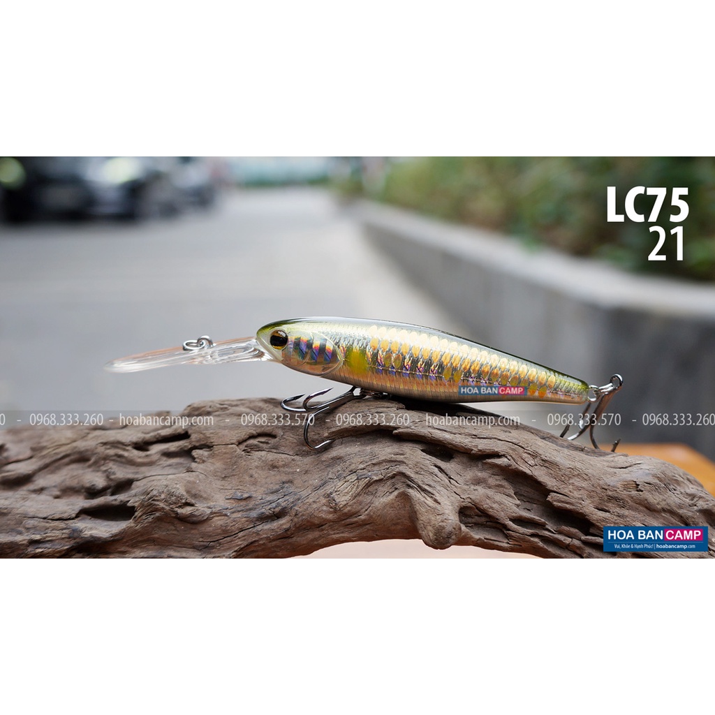 Mồi Lure Minnow Megabarra LC75 | 7.9cm – 11.9g