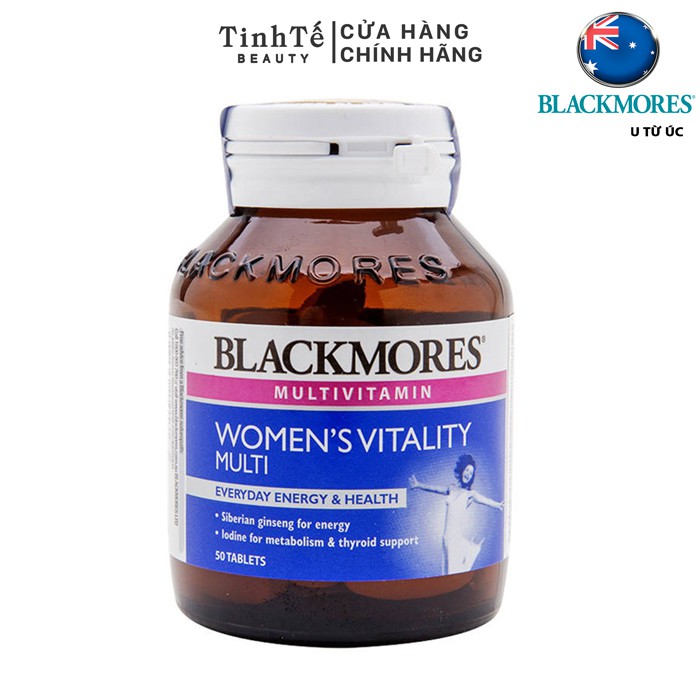 Viên Uống Vitamin Tổng Hợp Dành Cho Phụ Nữ Blackmores Multivitamin For Women - 50 viên