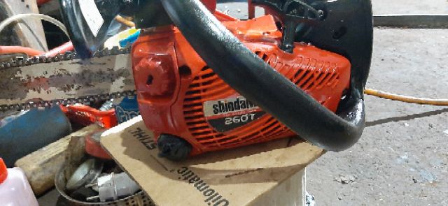 Máy cưa xích shindaiwa 260T - cưa tay cụt mini - xilanh 34mm 26cc - Thắng máy cưa xích
