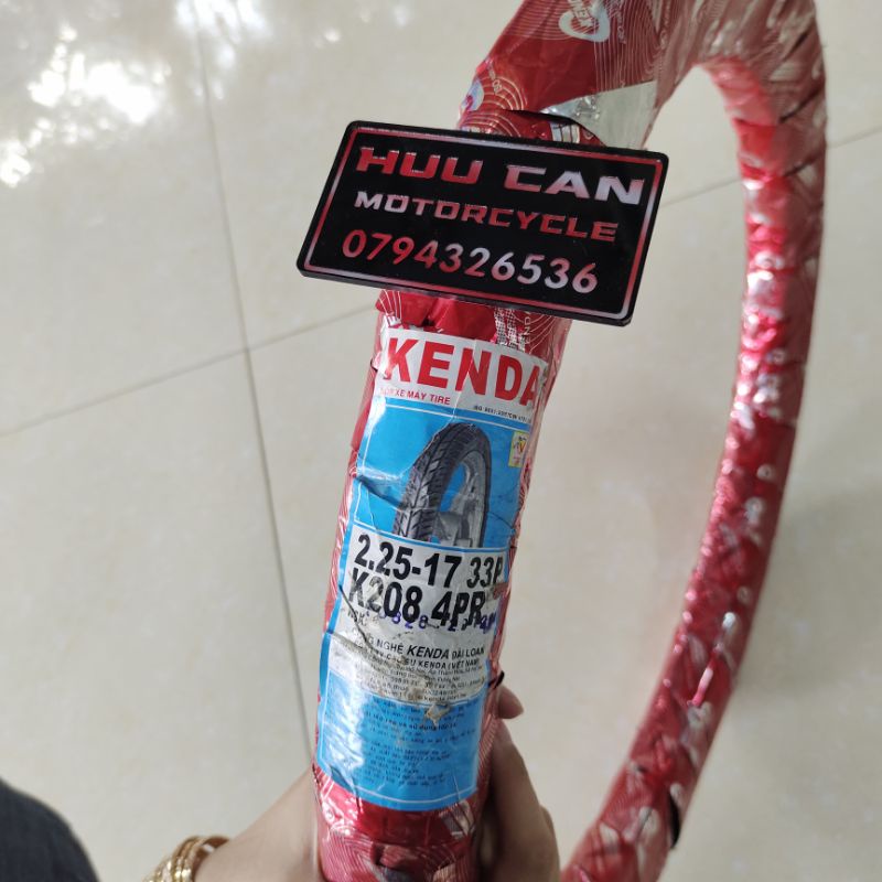 VỎ TRƯỚC KENDA 2.25-17 WAVE, DREAM DÙNG CHUNG NHIỀU DÒNG XE