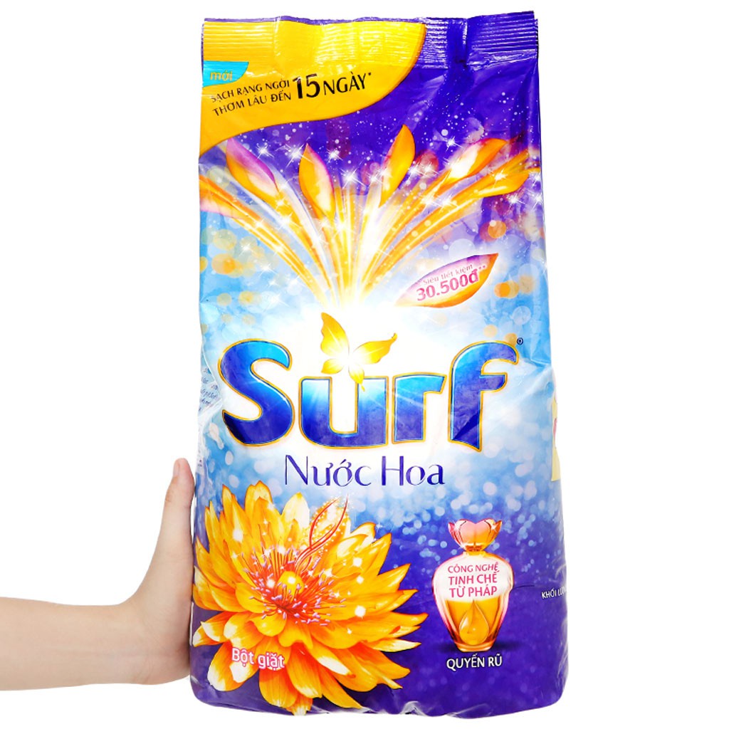 Bột giặt Surf hương nước hoa quyến rũ 5.5kg