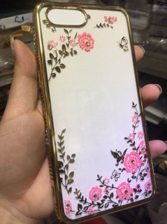 Ốp lưng Oppo A3S hoa hồng