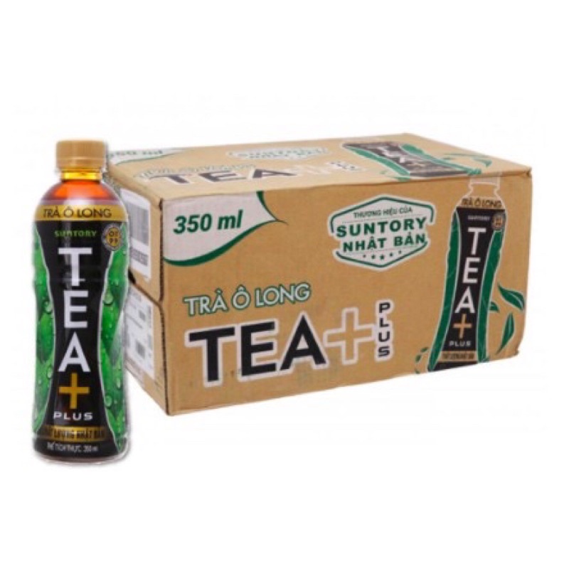 Trà Olong Tea Plus thùng 24 chai x 350ml