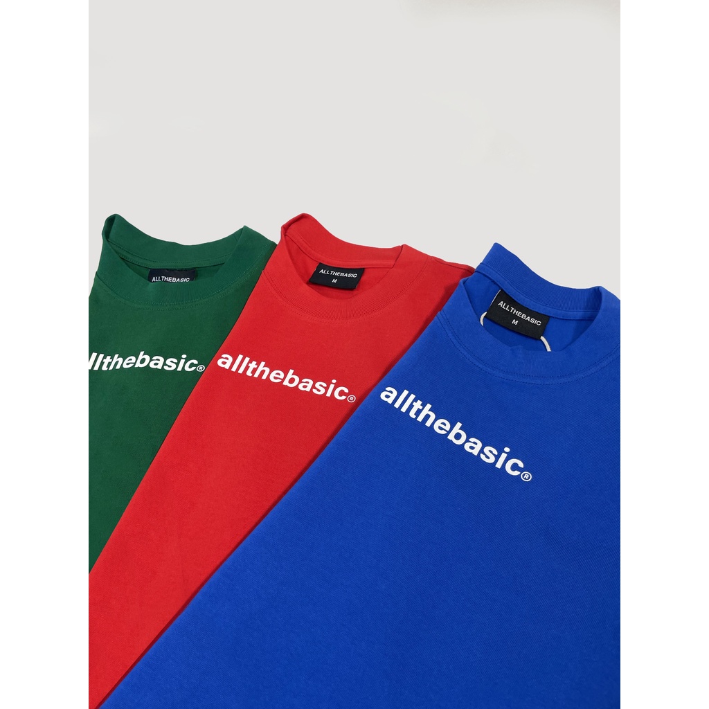 Áo Thun All The Basic Design - Classic logo - Xanh Lá