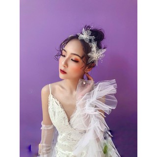 Bộ 3 bông hoa siêu đẹp cài tóc