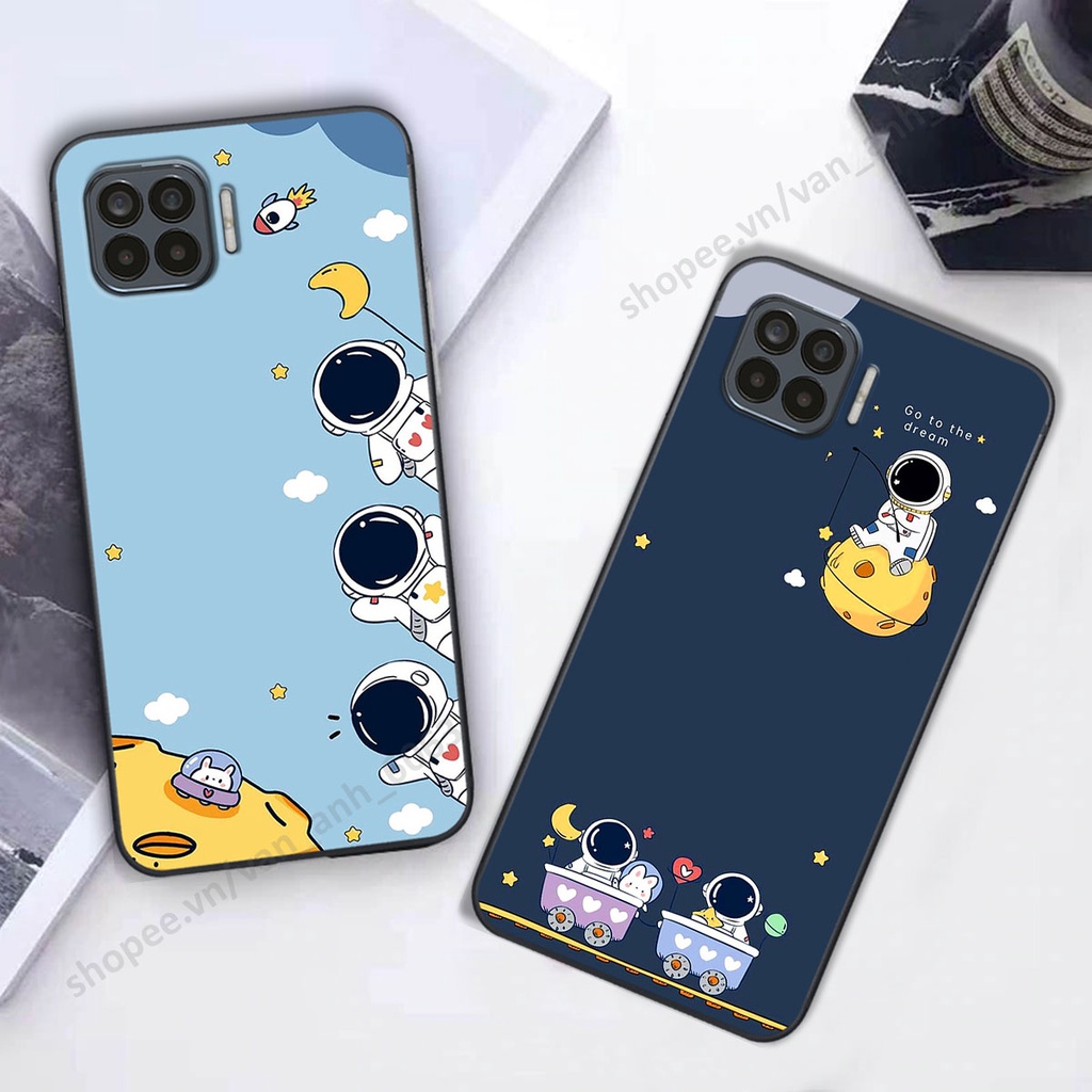 Ốp Oppo A73 / A93 hình bầu trời, phi hành gia đẹp, ốp lưng điện thoại oppo viền dẻo cao cấp