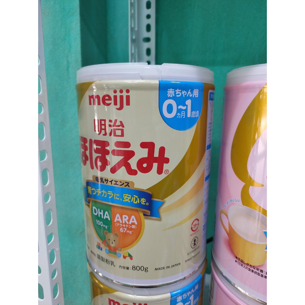 SỮA MEIJI LON 800G NỘI ĐỊA NHẬT ĐỦ SỐ DATE MỚI